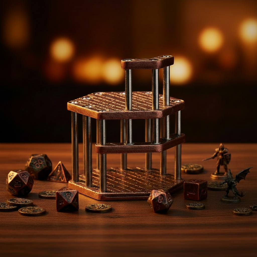 Metal Dice Prison