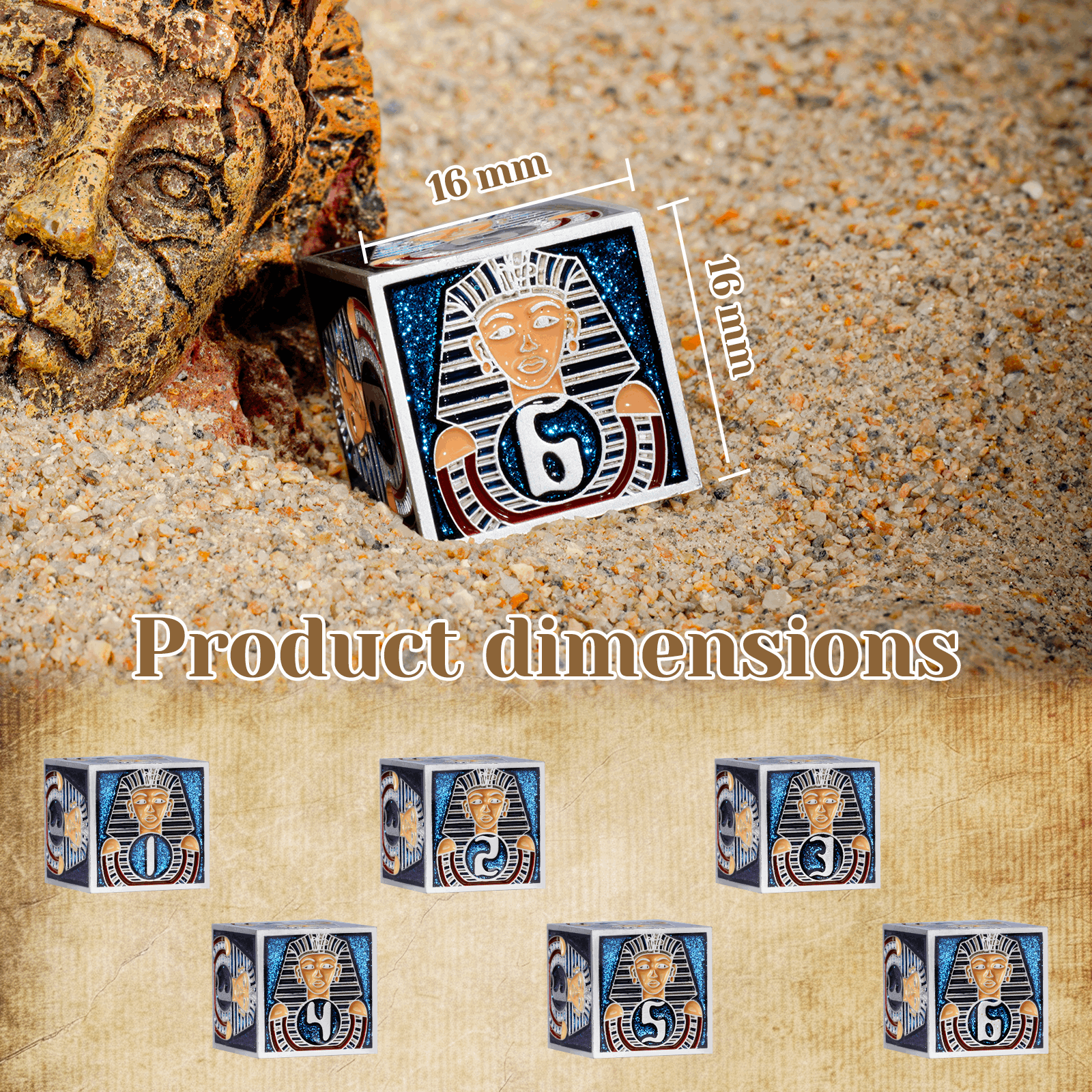 Pharaoh D6 Set