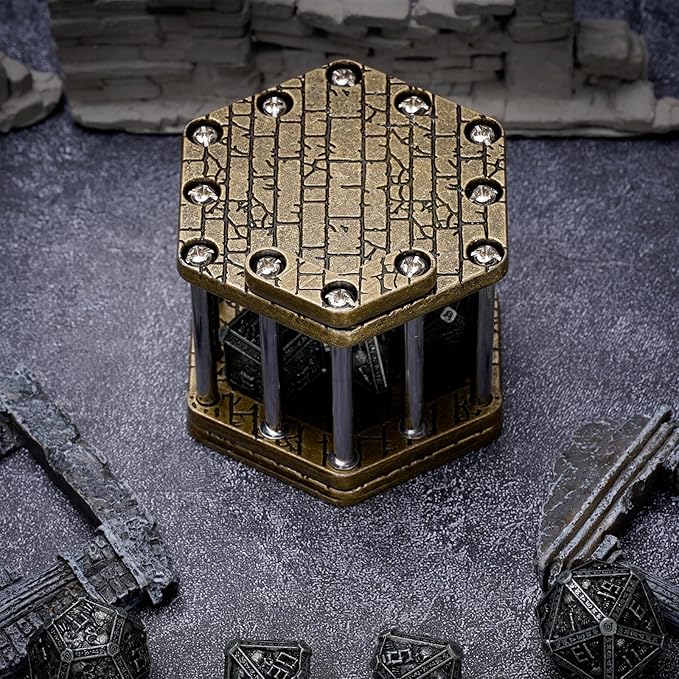 Metal Dice Prison