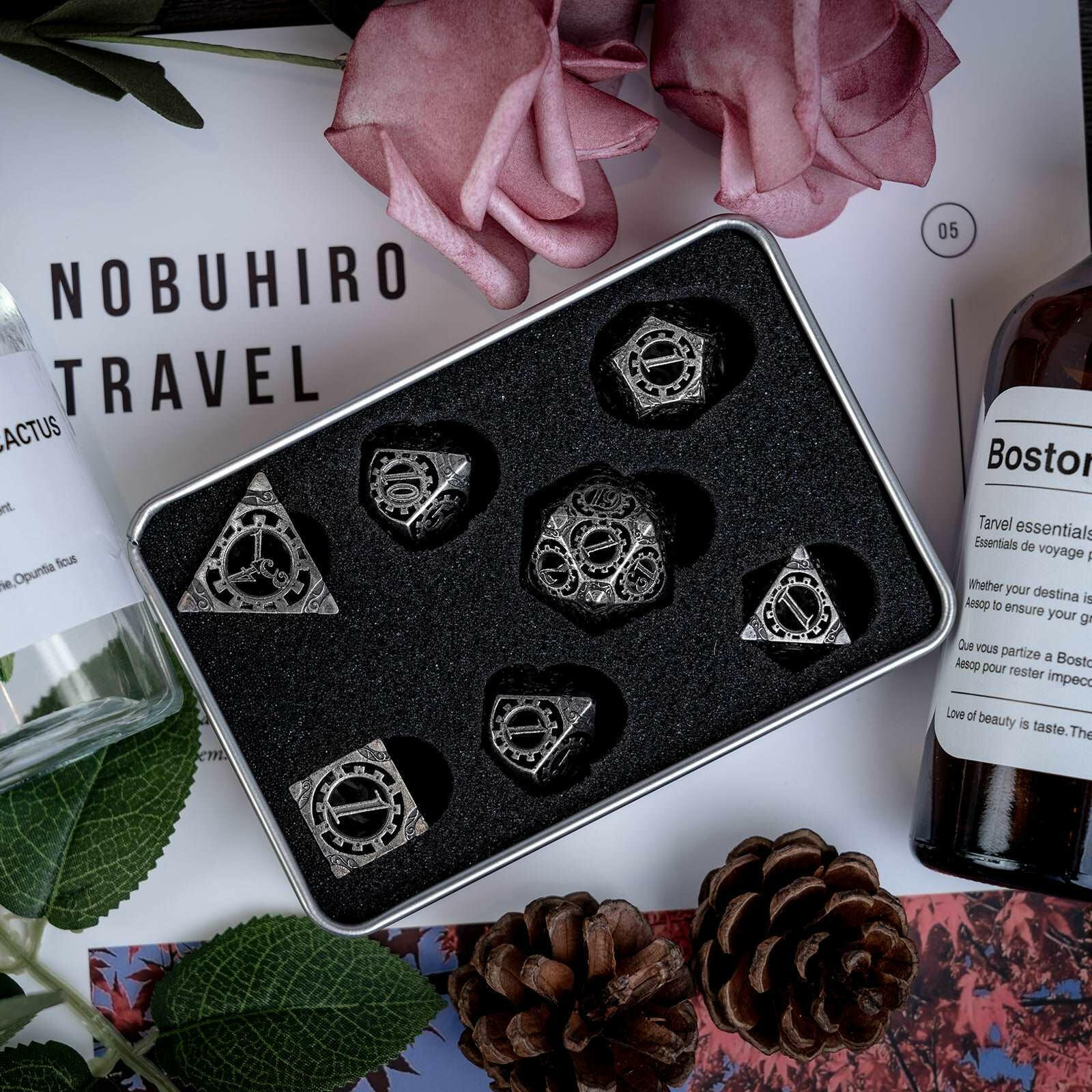 Steampunk style Dice