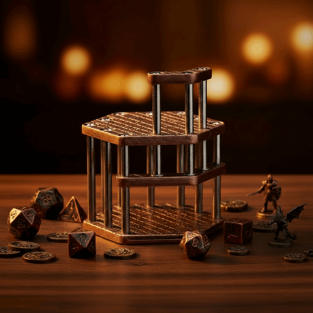 Metal Dice Prison