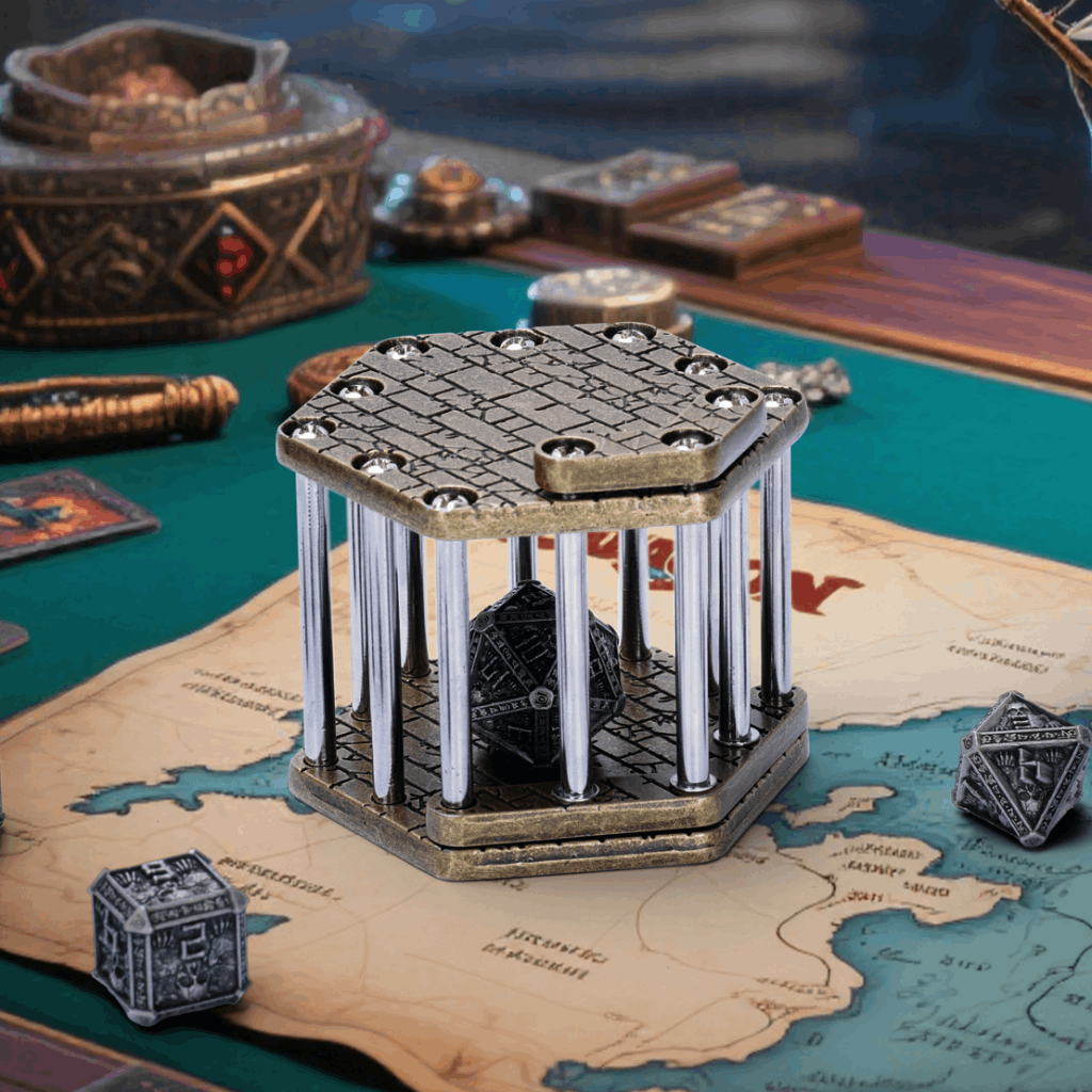 Metal Dice Prison