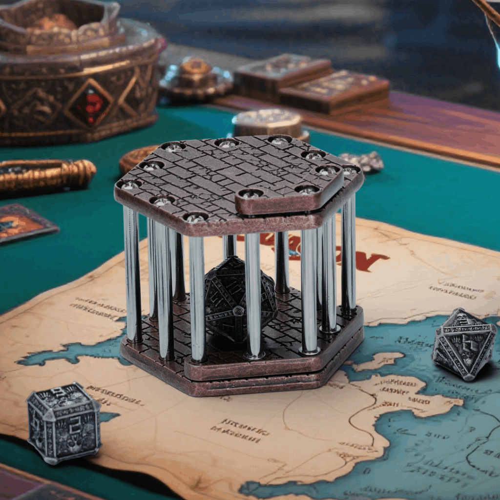 Metal Dice Prison