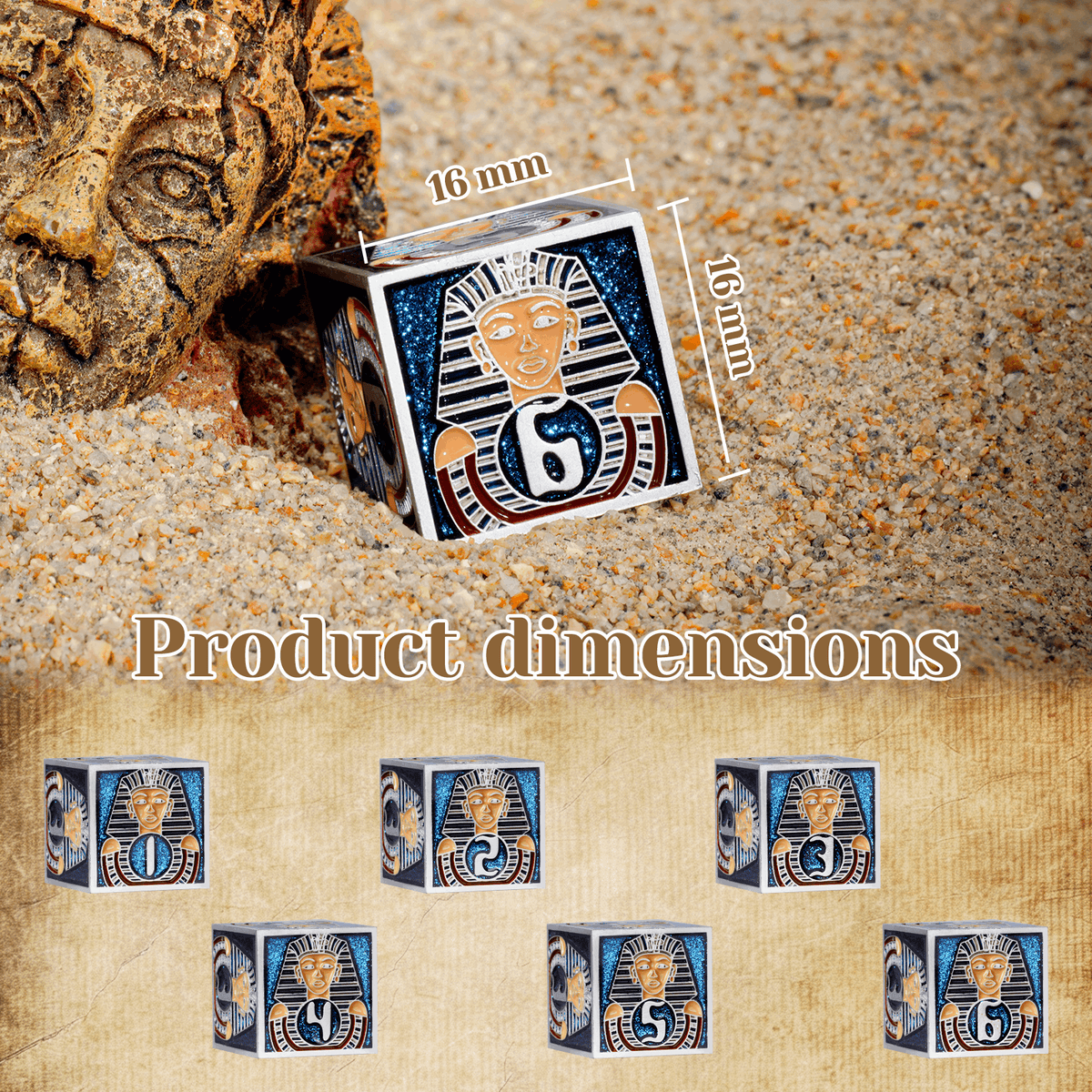 Pharaoh D6 Set