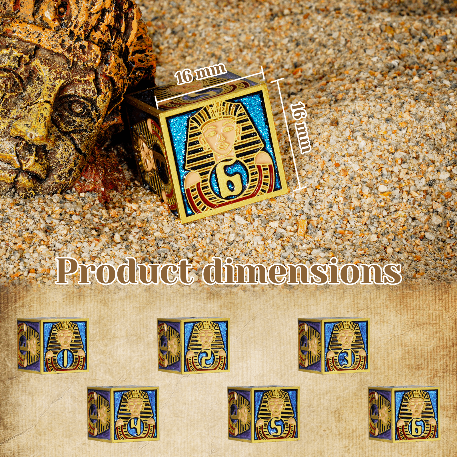 Pharaoh D6 Set