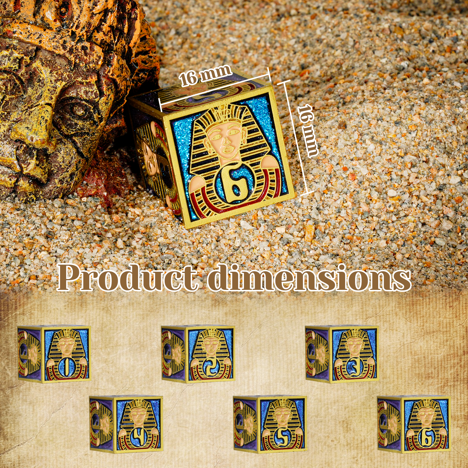 Pharaoh D6 Set
