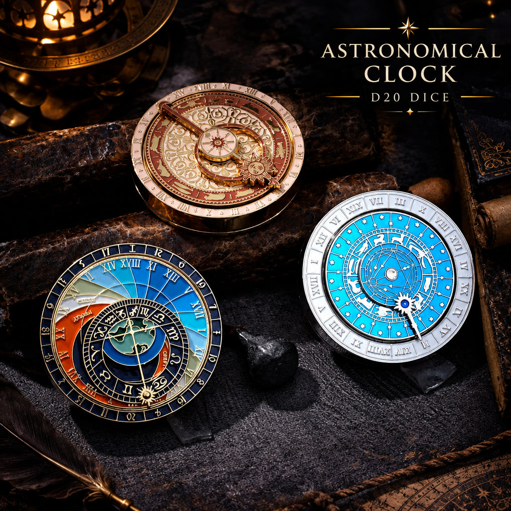 Astronomical Clock D20 Dice【Pre-order】