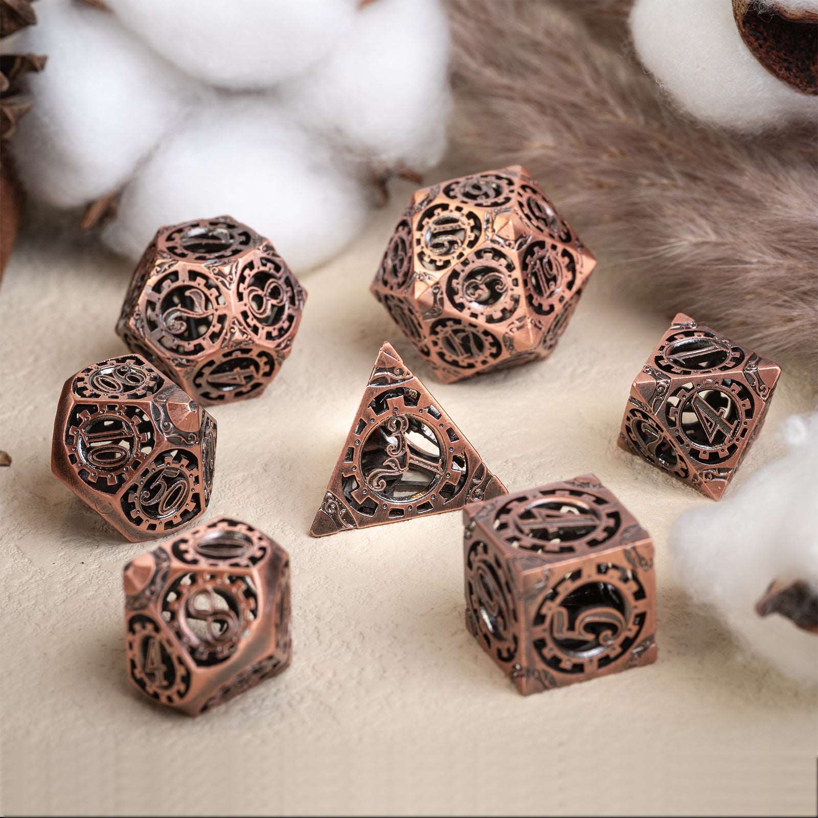 Steampunk style Dice