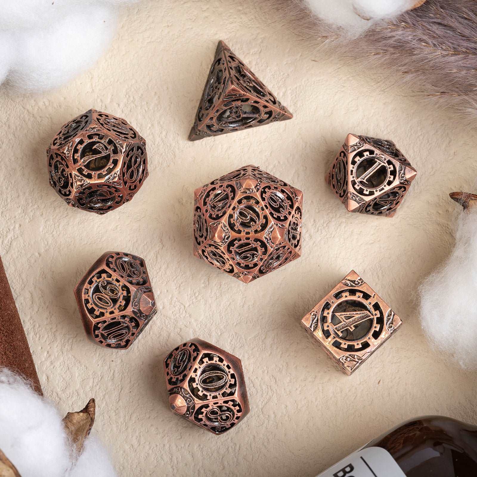 Steampunk style Dice