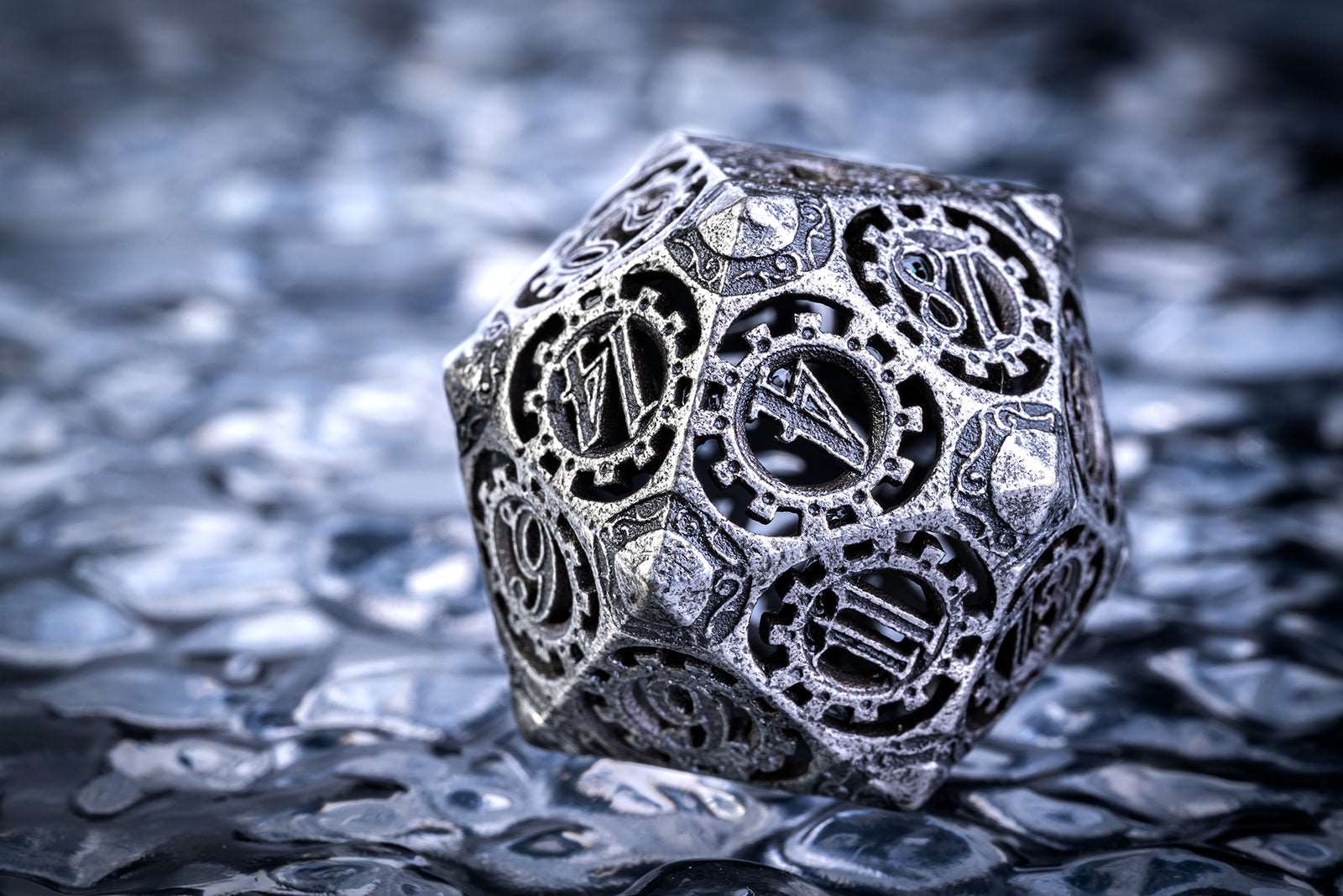 Steampunk style Dice